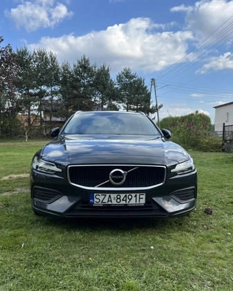 Volvo V60 cena 78900 przebieg: 164000, rok produkcji 2018 z Zawiercie małe 407